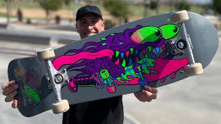 BLACKLIGHT REISSUE SERIES PRODUCT CHALLENGE  Santa Cruz Skateboards [upl. by Reffinnej190]