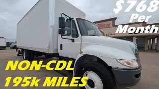 2019 INTERNATIONAL 4300 w 195k Miles  Non CDL  Lift Gate  26 ft Box [upl. by Duky]