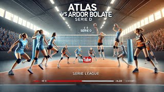 SERIE D Fipav  202425  231124  GSO S Alberto Atlas vs DIREL Ardor Bollate  1  3 [upl. by Reppep887]