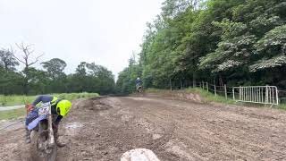 Jumping the big hill at Ashdown mx [upl. by Larkins603]