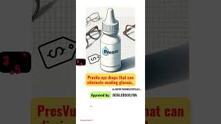 PresVu eyedrops No more lenses [upl. by Aicilef73]