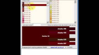 HaftiX  przelicznik kolorów instrukcja [upl. by Eiramyelhsa38]