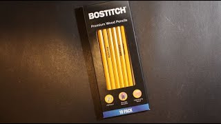 School Supply Season Fall 2022 Bostitch Premium Pencil Review [upl. by Ahsinej]