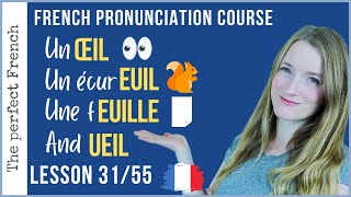 The most difficult words to pronounce in French ‼️  Lesson 31  French pronunciation course [upl. by Aissatan]