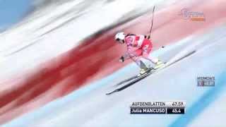 Mancuso 10th Lenzerheide Downhill  US Ski Team [upl. by Noirred834]