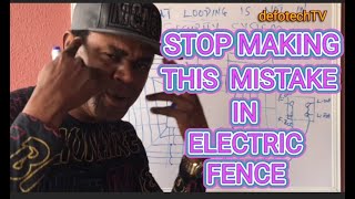 Avoid these errors in electric fence [upl. by Eerolam]