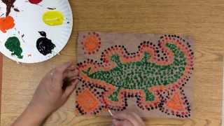 Aboriginal Dot Paintings 20 [upl. by Learsiy601]