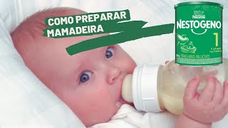 COMO PREPARAR LEITE NESTOGENO PARA BEBÊ recém nascido DO JEITO CERTO Fórmula bebe de 1 Mês [upl. by Ewer]