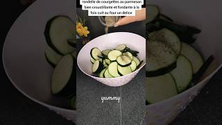 rondelle de courgettes au parmesan bien ndante food frenchfood frenchcuisine fyp [upl. by Alenairam]