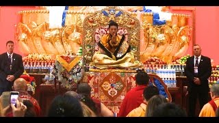 Part 3  HH Kyabje Trijang Rinpoche at Gaden KhachoeShing Monastery [upl. by Reinke480]