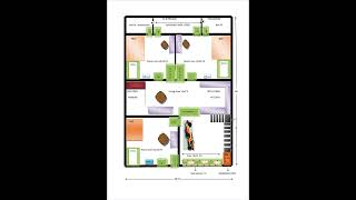 30x40 House plan 3BHK [upl. by Corwun]