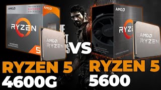 Ryzen 5 4600G vs Ryzen 5 5600 Testes Comparativos [upl. by Kreindler]