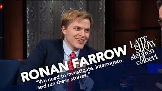 Ronan Farrow Faced Intimidation While Exposing Harvey Weinstein [upl. by Kutchins451]