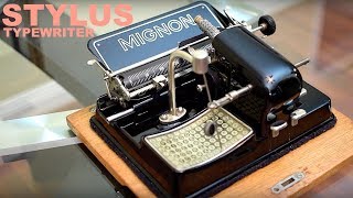 PART 1 Rare 1923 Mignon 4 Typewriter [upl. by Marcelline]