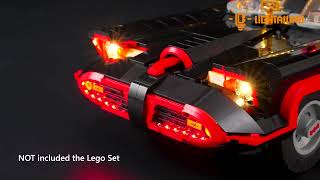 Lightailing Light Kit For Lego Batman The Classic TV Series Batmobile 76328 [upl. by Leirol]