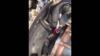 Greasing a sealed Super Duty Ford wheel bearing [upl. by Hedberg180]