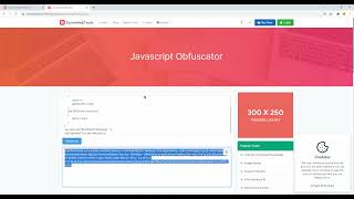 Javascript DeObfuscator  SumoWebTools [upl. by Romeyn105]