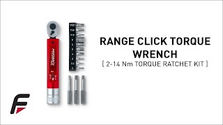 Feedback Sports Range Click Torque Wrench [upl. by Eedahs]