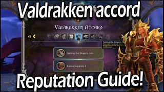 Valdrakken Accord Reputation Farm amp Guide For Dragonflight [upl. by Gilford]