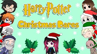 Harry Potter Dares  Christmas Dares  Gacha Club  iCherry [upl. by Amero]