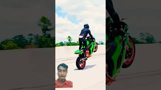 Kawasaki zx10r King🚀zx10rshortvideoskawasaki ninjazx10rbikersbikerlike shortsyoutuberride [upl. by Leamsi]