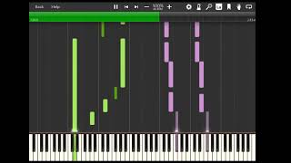 Gabriels Oboe synthesia piano solo [upl. by Akins]