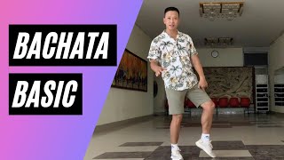 BÀI BACHATA CƠ BẢN DÀNH CHO NGƯỜI MỚI TẬP  Tự Học Khiêu Vũ [upl. by Salbu934]