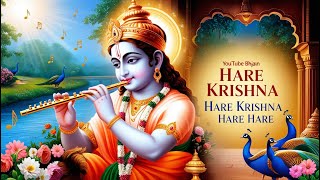 Hare Krishna Bhajan  Soothing Krishna Flute Music  Peaceful Songs Lofi Spiritual  Slowed Reverb [upl. by Pierrette]