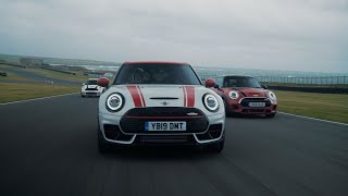 MINI Clubman JCW 306hp  on track with the R53 R55 and F56  PistonHeads [upl. by Anim110]