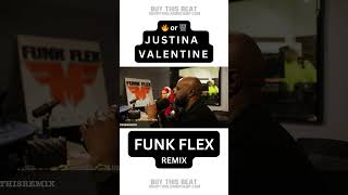 JUSTINA VALENTINE Goes Crazy On FUNK FLEX REMIX [upl. by Iturk]