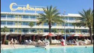 Cabana Bay Beach Resort Poolside Family Suite Exterior Entry Accessible Room Starlight Building [upl. by Madlin]