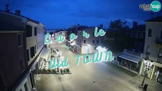 Time Lapse Caorle Old Town  Citta vecchia Caorle Altstadt [upl. by Moraj]