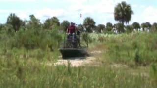 Airboating LAKE OKEECHOBEE [upl. by Enomyar]