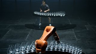 The Revenge Timo Boll vs KUKA Robot [upl. by Killie]