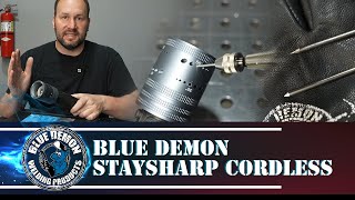 Blue Demon STAYSHARP Cordless Tungsten Sharpener [upl. by Hale]