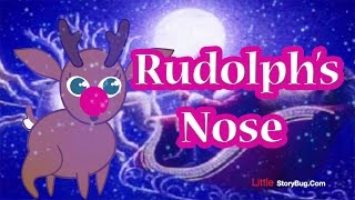 Christmas songs for children  Rudolphs Nose  Littlestorybug [upl. by Acinorahs]