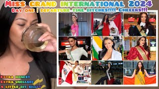 Reaction  Miss Grand International 2024 DAY 1  its departure time btchs [upl. by Jecoa]