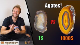 1 Agate vs 1000 Agate  How to recognize it 4K [upl. by Homer]