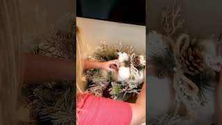 Easy Christmas Centerpiece  DIY Christmas Table Decor  Faux Fur  Classy Christmas Decor [upl. by Oos701]