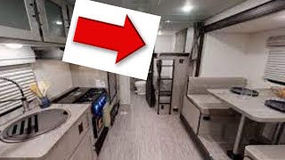 2023 Forest River Ibex 20BHS bunkhouse travel trailer [upl. by Aneleairam]