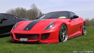 Modified Ferrari 599 GTO LOUD Sound [upl. by Riker]