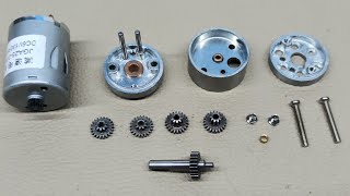 Whats inside a Gear Motor DC 6V 130 RPM [upl. by Amieva]