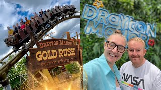 GOLD RUSH Opening Day  Drayton Manor [upl. by Nabatse]