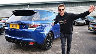 I BOUGHT A RANGE ROVER SPORT SVR REVEALED [upl. by Charmine]