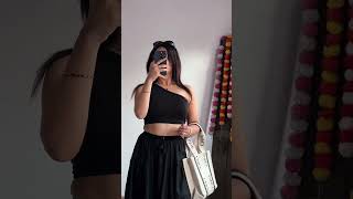 MEESHO affordable top skirt 🖤🫶🏻😱ytshorts fashion youtubeshorts meesho onlineshopping yt [upl. by Randi]