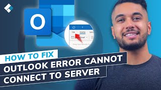 How to Fix Outlook Error Cannot Connect to Server 8 Solutions [upl. by Aihtniroc]