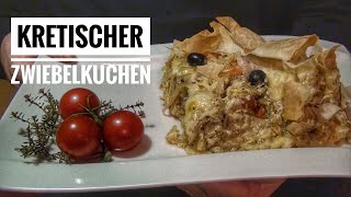 99 Kretischer Zwiebelkuchen aus dem Dutch Oven  etwas Aufwand aber großer Auftritt [upl. by Asare681]