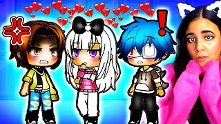 😈❤️‍🔥 His Softie Looking Bodyguard 😈❤️‍🔥 Gacha Life Mini Movie Love Story Reaction [upl. by Querida]