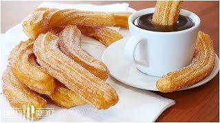 Homemade Churros Recipe 2 ways  With amp Without Piping Bag [upl. by Suilmann582]