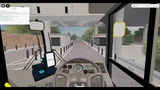 Canterbury District Bus Simulator V41 in Roblox [upl. by Placidia]